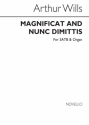 Arthur Wills, Magnificat And Nunc Dimittis SATB and Organ Chorpartitur