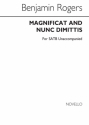 Benjamin Rogers, Magnificat & Nunc Dimittis SATB Chorpartitur