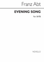 Franz Abt, Evening Song SATB Chorpartitur