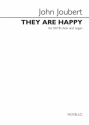 John Joubert, They Are Happy, Op. 119 SATB Chorpartitur