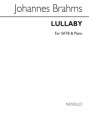 Johannes Brahms, Lullaby SATB and Piano Chorpartitur