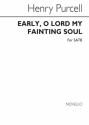 Henry Purcell, Early, O Lord, My Fainting Soul SATB Chorpartitur