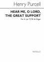 Henry Purcell, Hear Me, O Lord, The Great Support Alto TTBB Chorpartitur