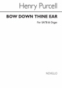 Henry Purcell, Bow Down Thine Ear SATB and Piano Chorpartitur