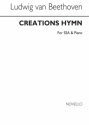 Ludwig van Beethoven, Beethoven Creations Hymn SSA and Piano Chorpartitur