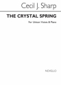 Cecil Sharp, The Crystal Spring Vocal and Piano Chorpartitur