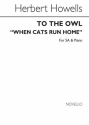 Herbert Howells, When The Cats Run Home 2-Part Choir and Piano Chorpartitur