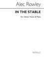 Alec Rowley, In The Stable Vocal and Piano Chorpartitur