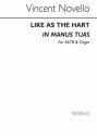 V. Novello, Like As The Hart Satb SATB Chorpartitur