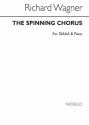 Richard Wagner, Wagner Spinning Chorus 3-part SSAA and Piano Chorpartitur