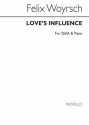 Felix Woyrsch, Love's Influence SSAA and Piano Chorpartitur