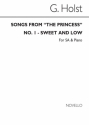 Gustav Holst, Sweet And Low for SA and Piano 2-Part Choir Chorpartitur