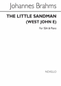 Johannes Brahms, The Little Sandman SSA and Piano Chorpartitur