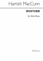 Hamish MacCunn, Whither? SSA and Piano Chorpartitur