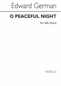 Edward German, German O Peaceful Night Ssa SSA Chorpartitur