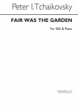 Pyotr Ilyich Tchaikovsky, Fair Was The Garden SSA and Piano Chorpartitur