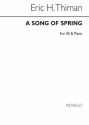 Eric Thiman, Song Of Spring Soprano Voice and Piano Buch