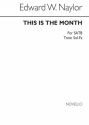 Edward W. Naylor, This Is The Month Tonic Tonic Sol-fa Buch