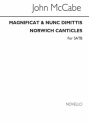 John McCabe, Magnificat & Nunc Dimittis (Norwich Canticles) SATB Chorpartitur