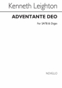 Kenneth Leighton, Adventate Deo SATB and Organ Chorpartitur