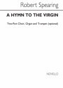 Sokolow, Hymn To The Virgin 2-Part Choir Trumpet Organ Accompaniment Chorpartitur