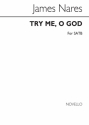 James Nares, Try Me O God SATB and Organ Chorpartitur