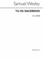 Samuel Wesley, Es Sacerdos SATB Chorpartitur