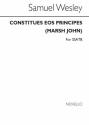 Samuel Wesley, Constitues Eos Principes SATB Chorpartitur