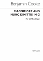 Dr. Benjamin Cooke, Magnificat And Nunc Dimittis In G SATB and Organ Chorpartitur