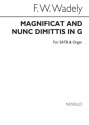 Frederick W. Wadely, Magnificat And Nunc Dimittis SATB Chorpartitur