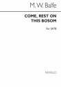 Rest In This Bosom SATB Chorpartitur