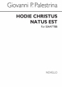 Hodie Christus Natus Est for mixed choir (SSAATTBB) a cappella choral score