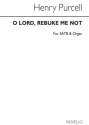 Henry Purcell, O Lord Rebuke Me Not SATB Organ Accompaniment 2-Part Choir Continuo Chorpartitur