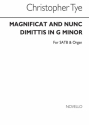 Christopher Tye, Magnificat & Nunc Dimittis In G Minor SATB and Organ Chorpartitur