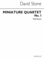 Miniature Quartet No.1   for string quartet score