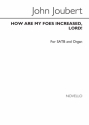 John Joubert, How Are My Foes Increased, Lord! Op.61 SATB and Organ Chorpartitur