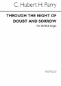 Hubert Parry, Through The Night Of Doubt And Sorrow (Hymn) SATB and Organ Chorpartitur
