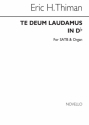 Eric Thiman, Te Deum Laudamus In D Flat SATB and Organ Chorpartitur