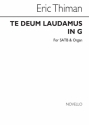 Eric Thiman, Te Deum Laudamus In G SATB and Organ Chorpartitur