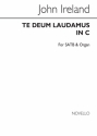 John Ireland, Te Deum In C SATB and Organ Chorpartitur
