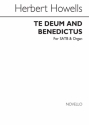 Herbert Howells, Te Deum And Benedictus (Windsor) SATB and Organ Buch
