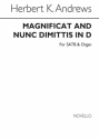 Herbert Kennedy Andrews, Magnificat And Nunc Dimittis In D SATB and Organ Chorpartitur