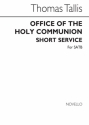 Thomas Tallis, Office Of The Holy Communion SATB Buch