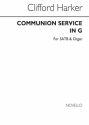 Clifford Harker, Communion Service In G SATB and Organ Chorpartitur