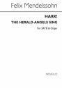 Hark! The Herald Angels Sing for mixed choir and organ score