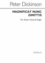 Peter Dickinson, Magnificat And Nunc Dimittis Unison Voice Organ Accompaniment Chorpartitur