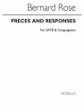 Preces And Responses for mixed chorus and congregation score