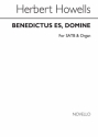 Herbert Howells, Benedictus Es Domine SATB and Organ Chorpartitur