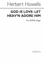 Herbert Howells, God Is Love (Hymn) SATB and Organ Chorpartitur