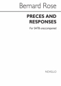 Bernard Rose, Preces And Responses ATB Chorpartitur